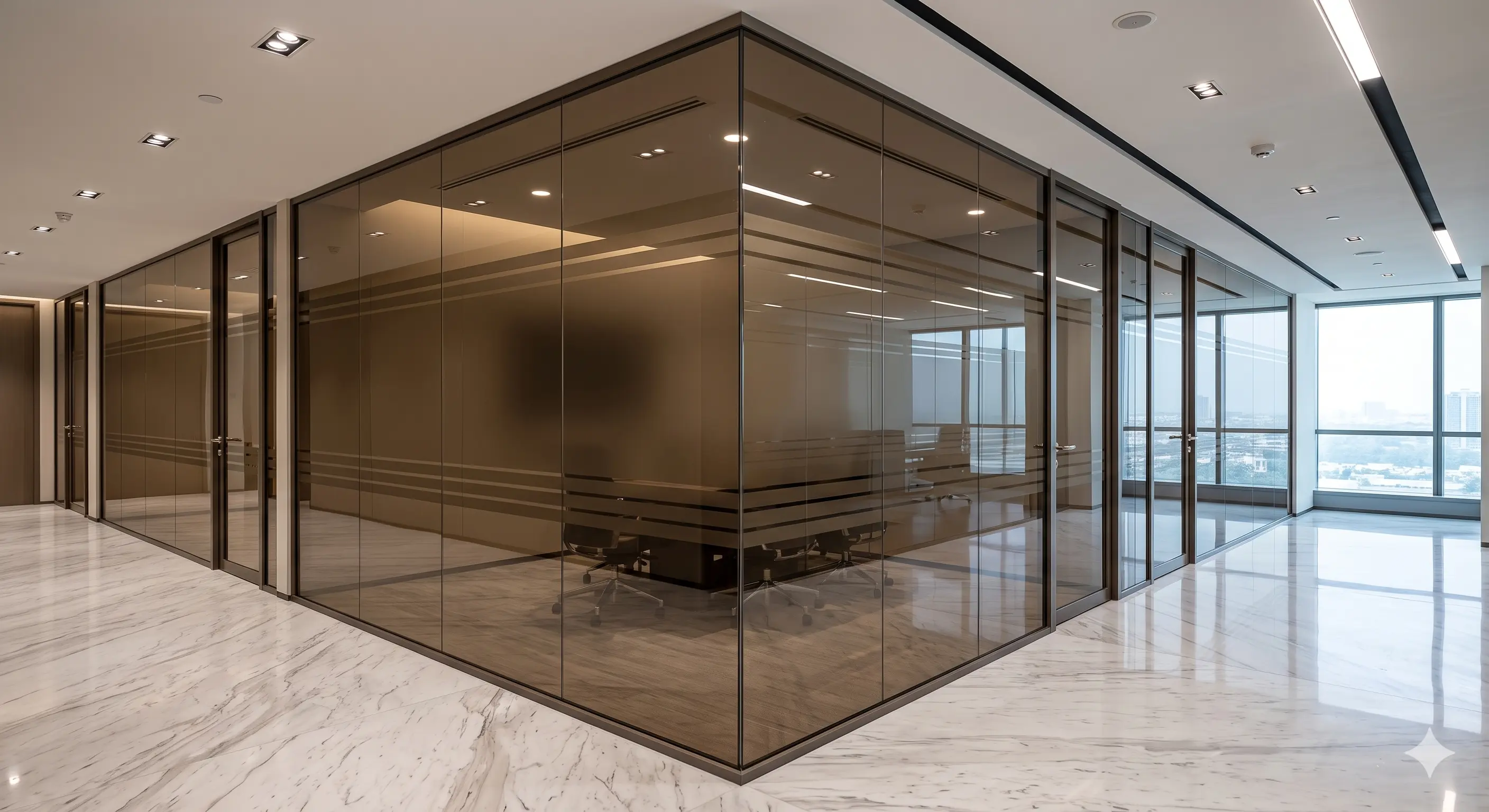 Glass Partition