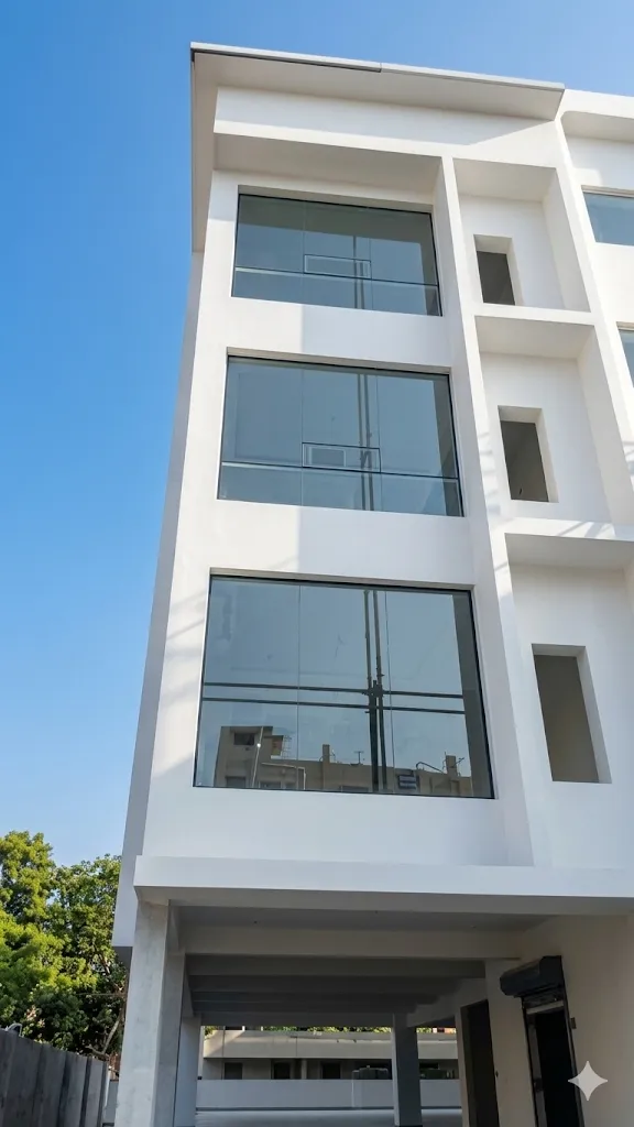 Showroom Facade – Rajendra Glass House