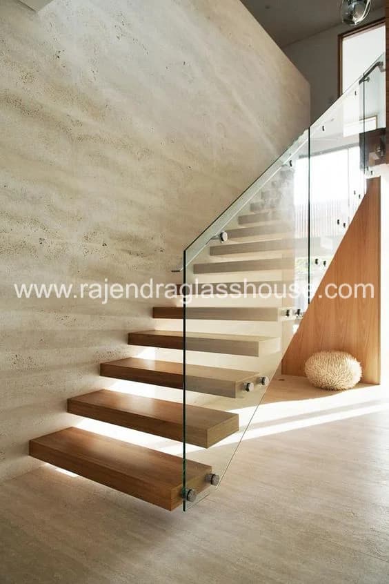 Staircase Glass Railings – Rajendra Glass House